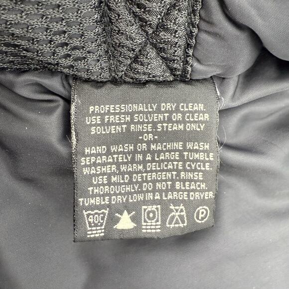 Vintage Eddie Bauer Navy Jacket Men’s XL Goose Down Coat Hooded Puffer Parka - Picture 6 of 16